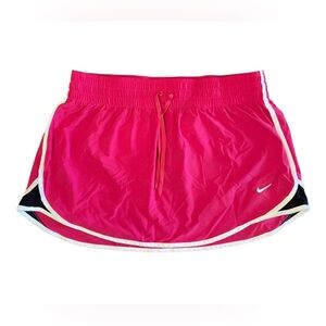 Nike Tempo Dri-Fit Mini Skirt Large Hot Pink Tennis Prep